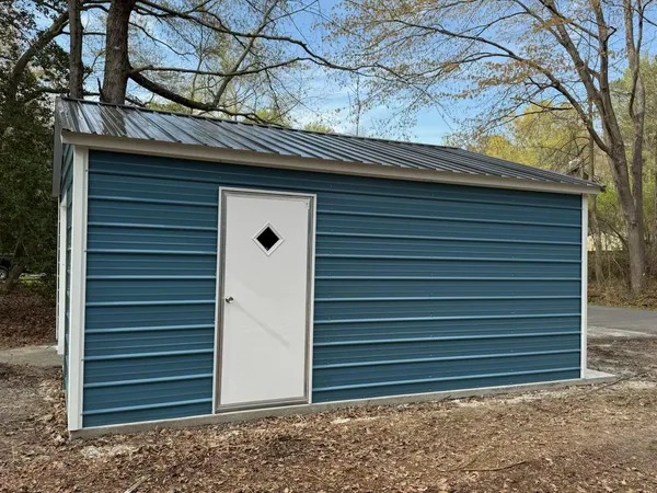 a side view of a house