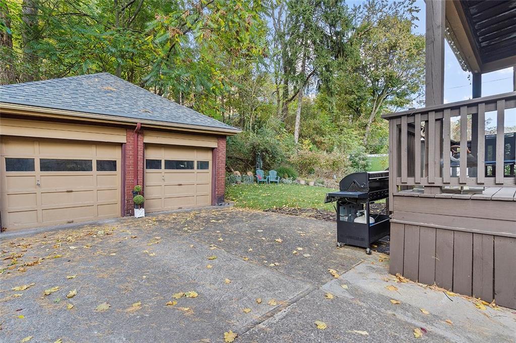 3939 Evergreen Road Pittsburgh, PA 15214 - Photo 20 of 23 Two car garage with plenty of extra parking space