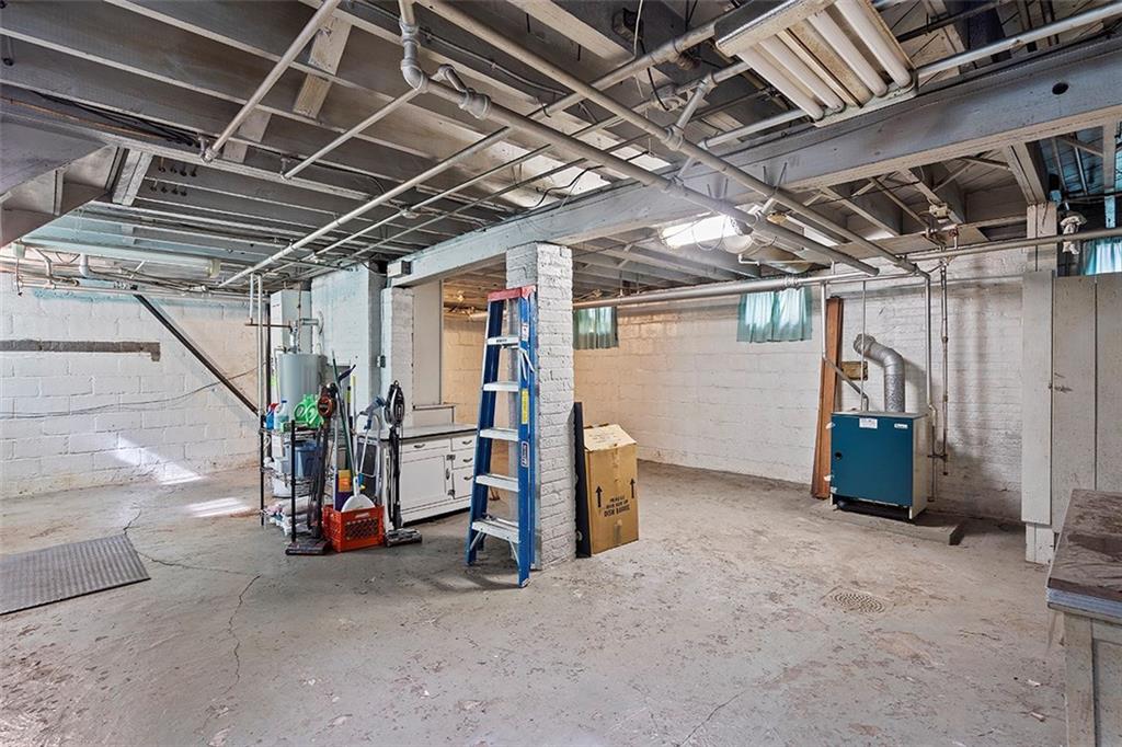 3939 Evergreen Road Pittsburgh, PA 15214 - Photo 22 of 23 Spacious, dry basement with high ceilings