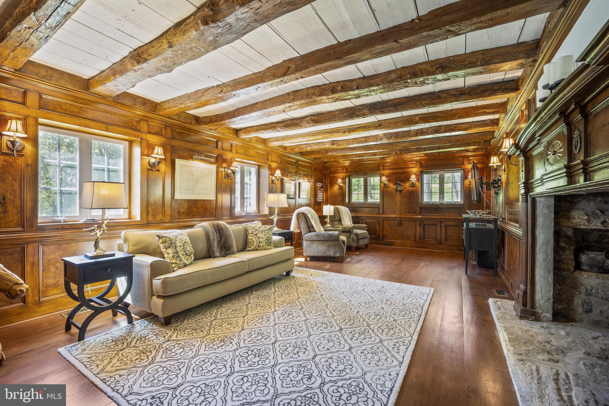 511 Merlin Road Phoenixville, PA 19460 - Photo 23 of 44 Custom wood paneled family room