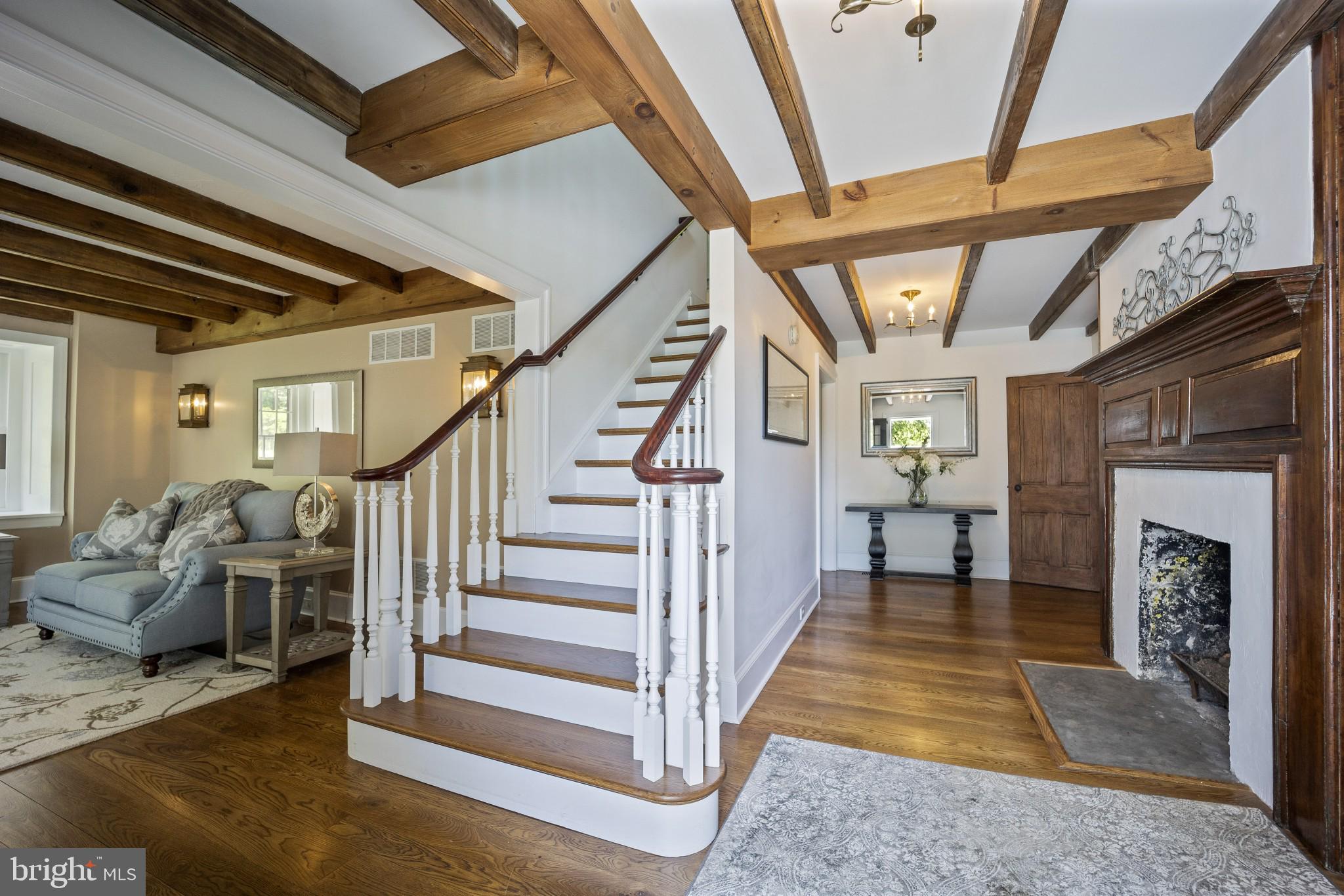 511 Merlin Road Phoenixville, PA 19460 - Photo 9 of 44 Center hall entry with front stairs