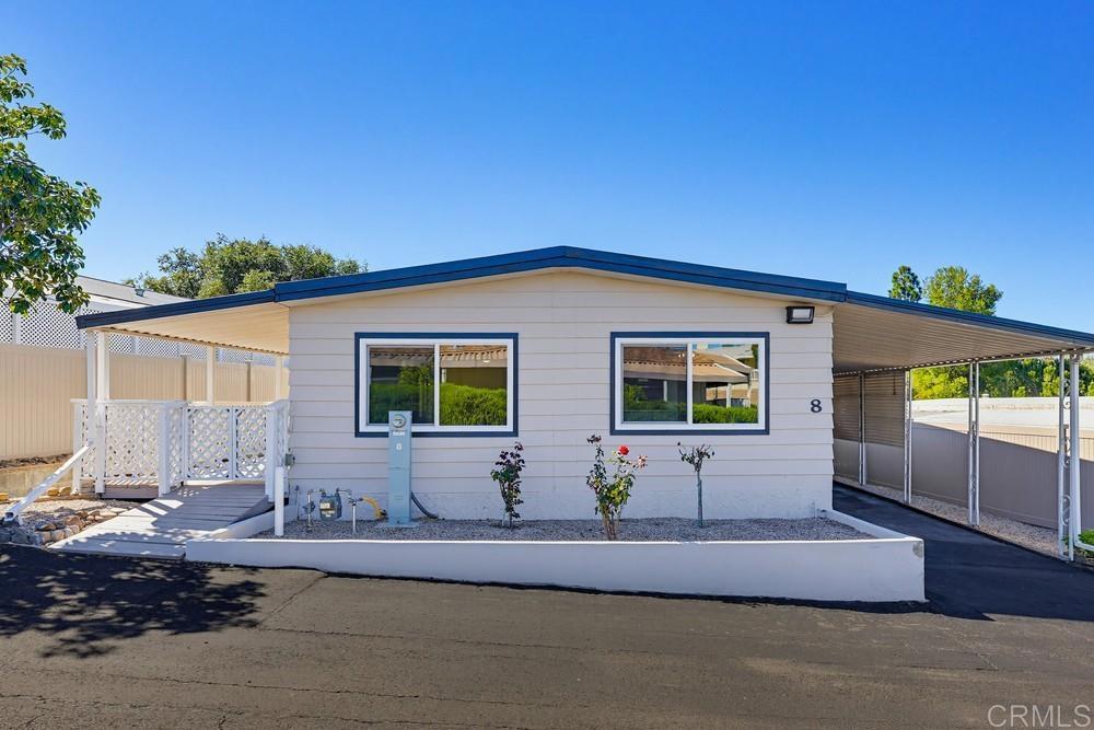2400 Alpine Boulevard, Unit 8 Alpine, CA 91901 - Photo 17 of 19 a front view of house with yard