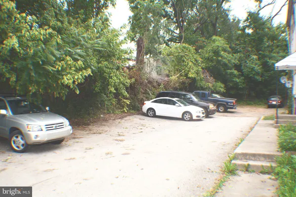 a car parked on the side of the road