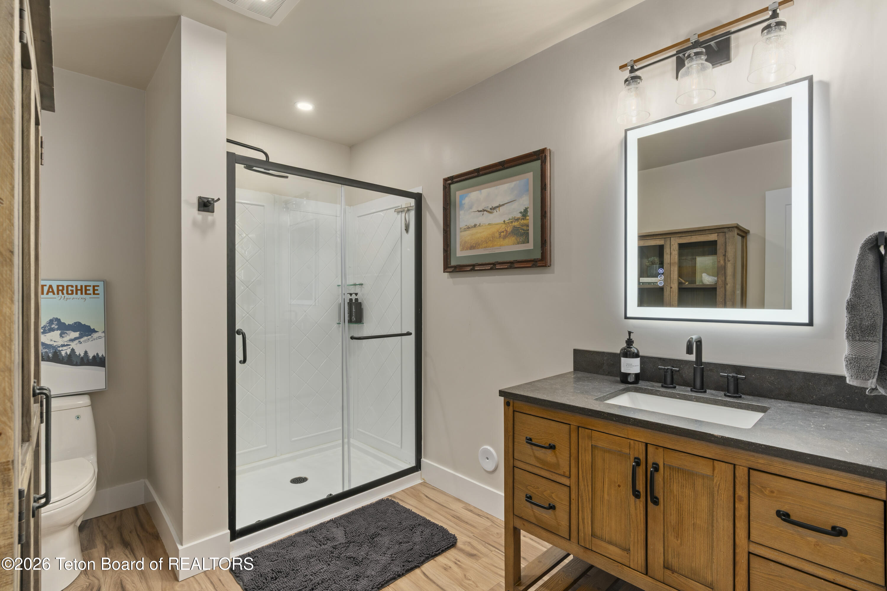 4599 Surprise Valley Road Tetonia, ID 83452 - Photo 49 of 63 Guest apartment bath