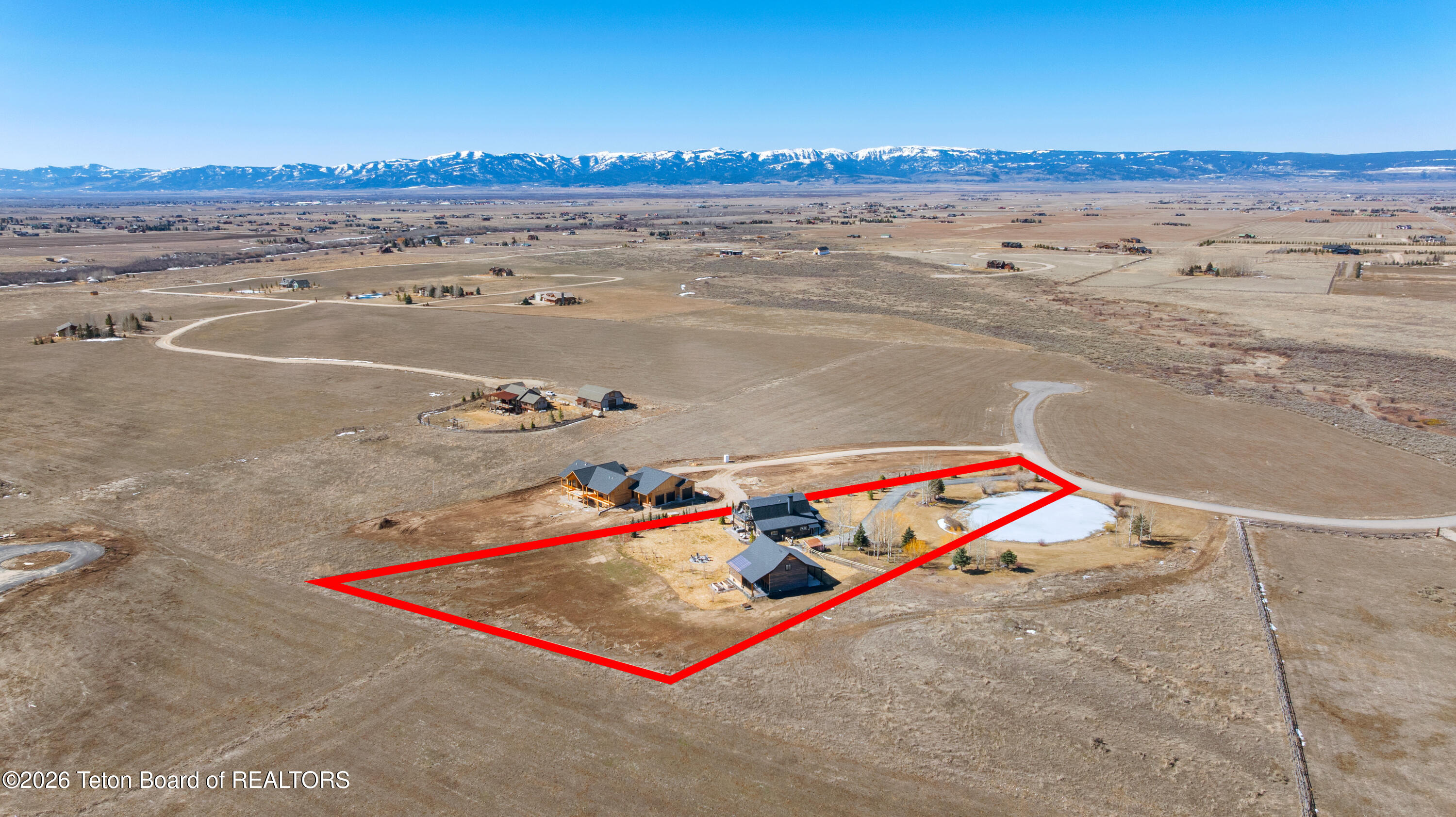 4599 Surprise Valley Road Tetonia, ID 83452 - Photo 57 of 63 Looking West Marked