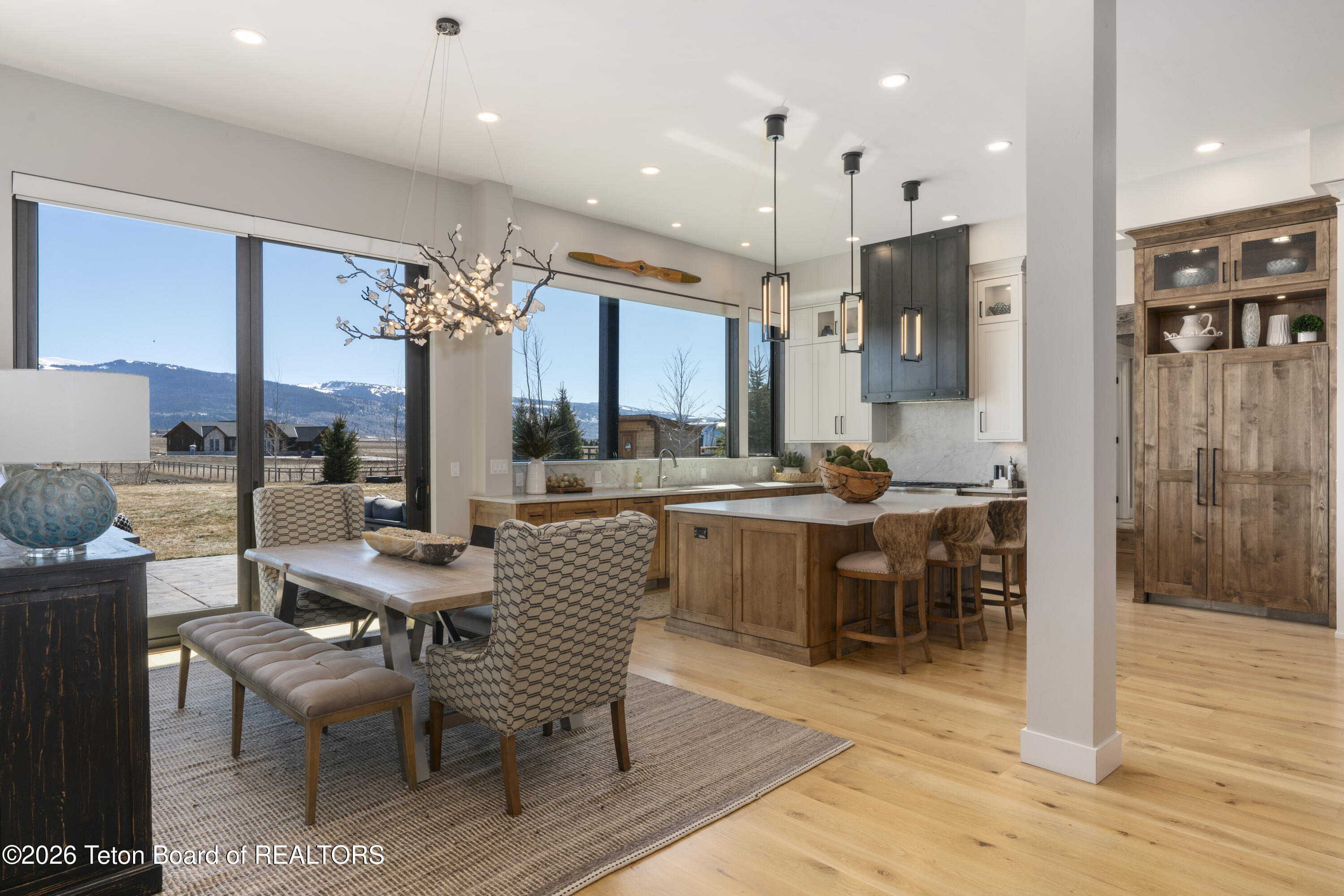 4599 Surprise Valley Road Tetonia, ID 83452 - Photo 8 of 63 Dining and kitchen