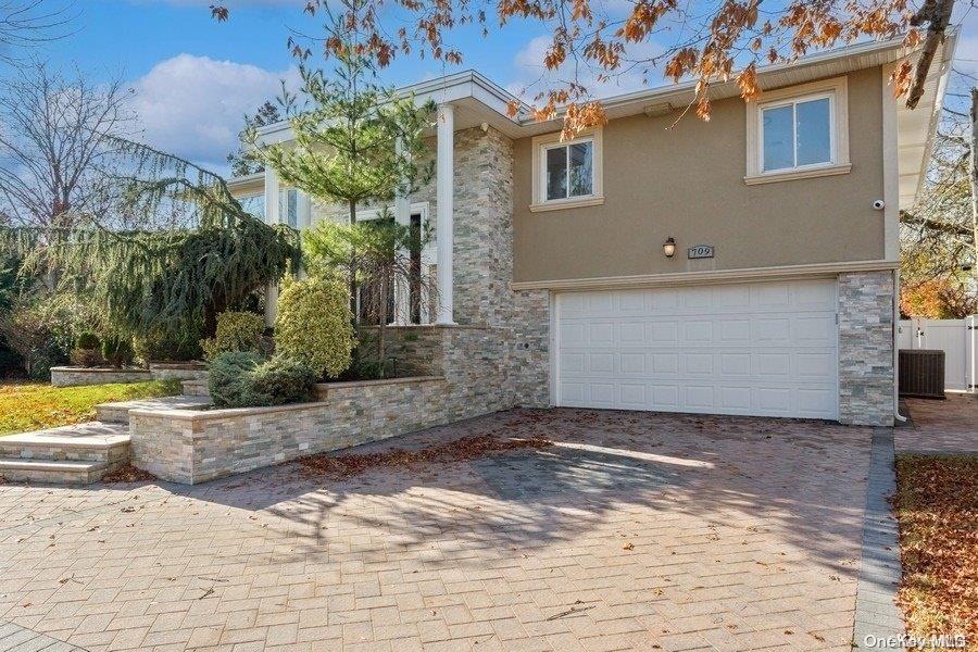 a view of a house with a swimming pool