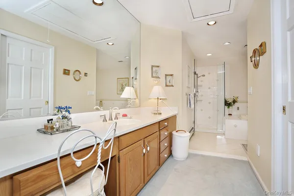 a bathroom with a sink and a bathtub