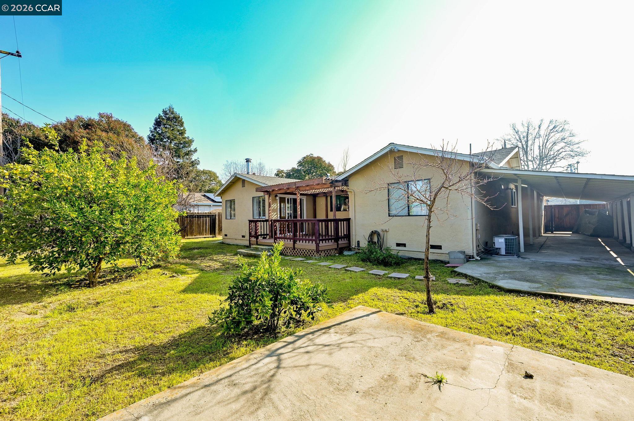 1921 Gilly Lane Concord, CA 94518 - Photo 23 of 29 a view of a house with swimming pool and sitting area