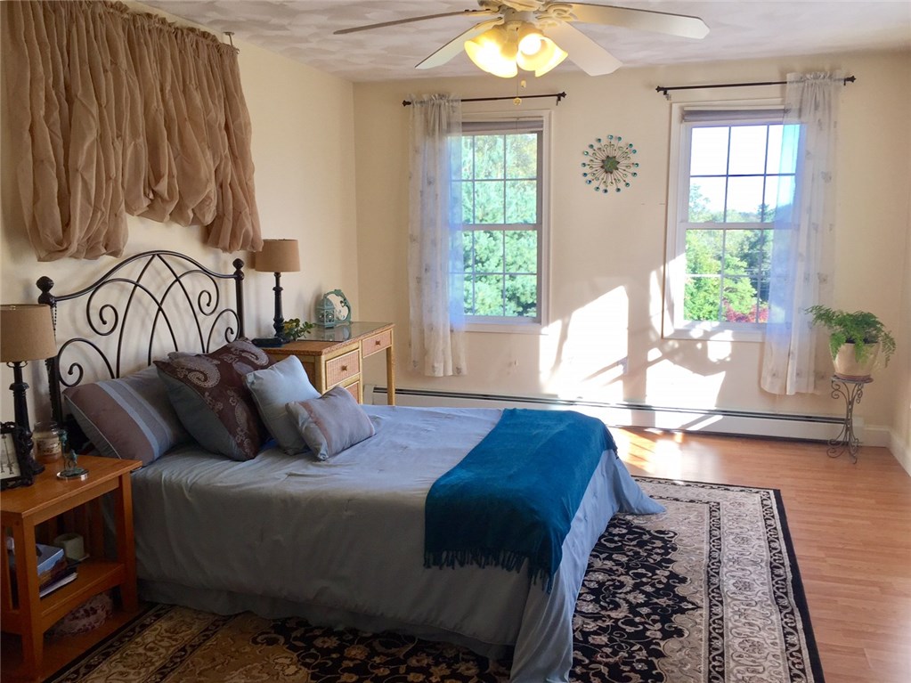 76 Hines Road Cumberland, RI 02864 - Photo 20 of 40 Master Bedroom, Could Fit a King Bed, Beautiful Views; Full Walk-In Closet
