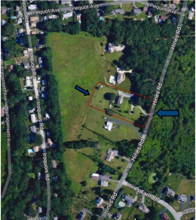 76 Hines Road Cumberland, RI 02864 - Photo 40 of 40 Map View Highlighted in Red~