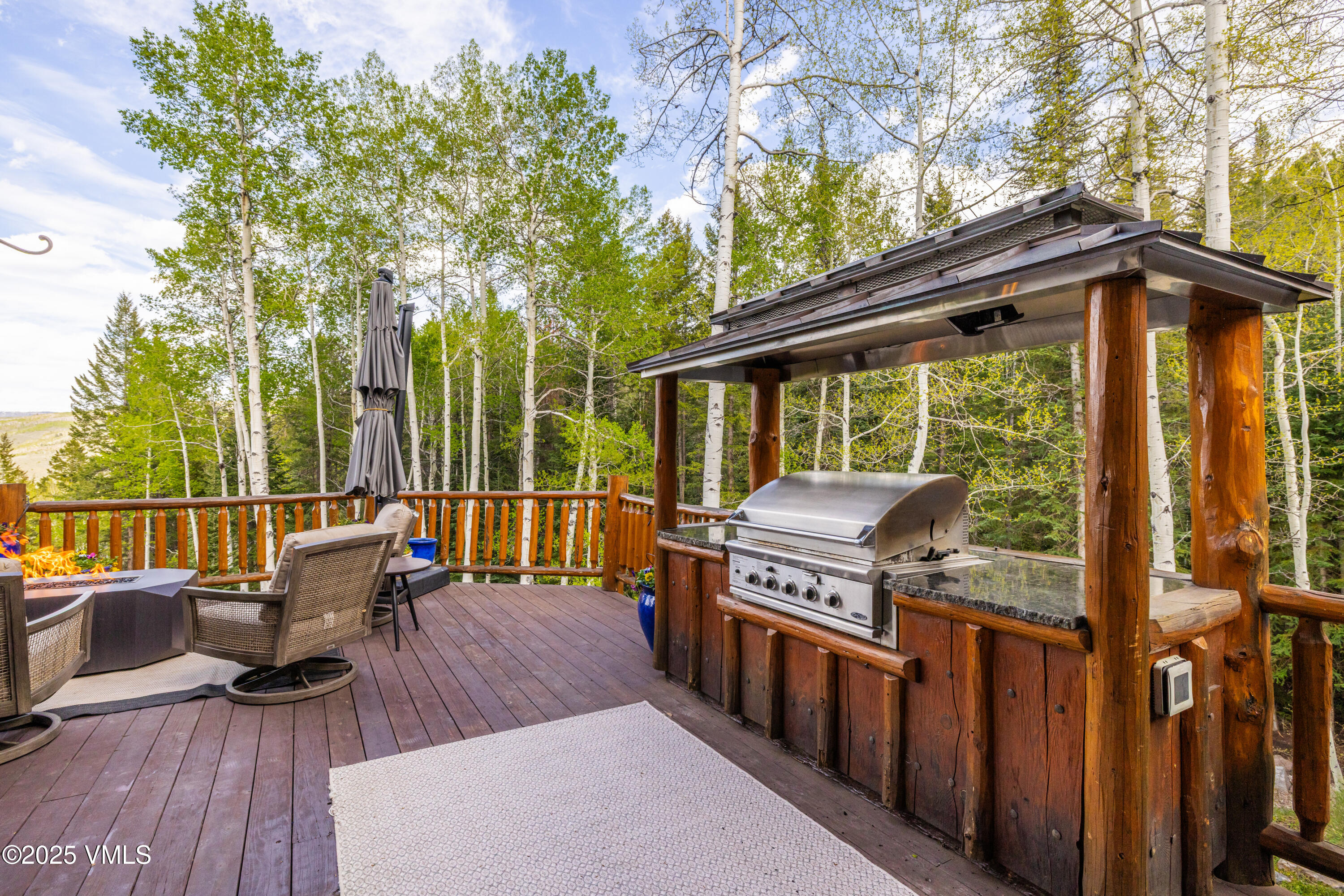 575 Pilgrim Drive Edwards, CO 81632 - Photo 93 of 109 Main House grill area