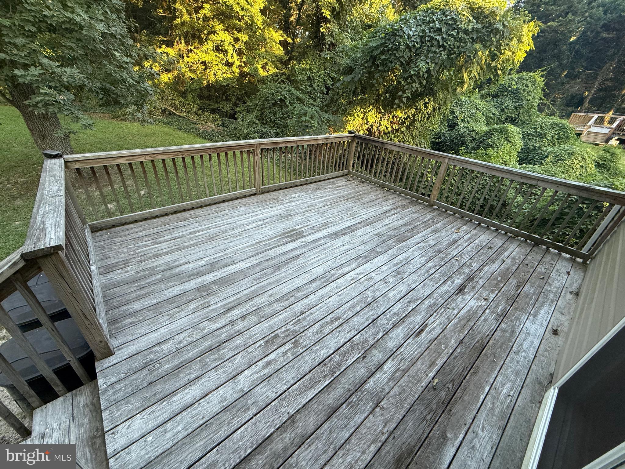 6209 Rockawalkin Road Salisbury, MD 21801 - Photo 16 of 37 a view of balcony with wooden floor