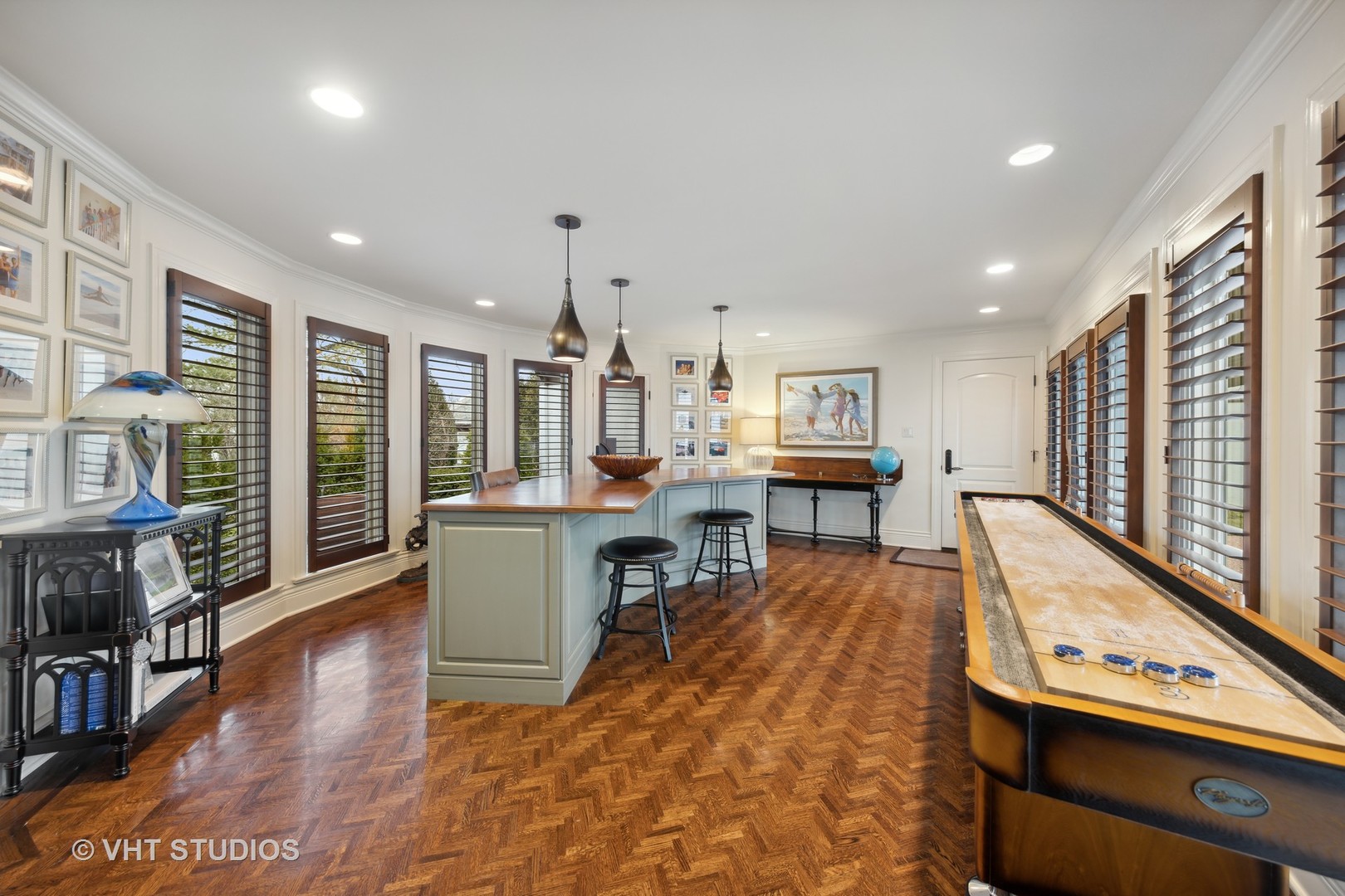 104 Burr Ridge Club Burr Ridge, IL 60527 - Photo 17 of 32 a living room with furniture and a flat screen tv