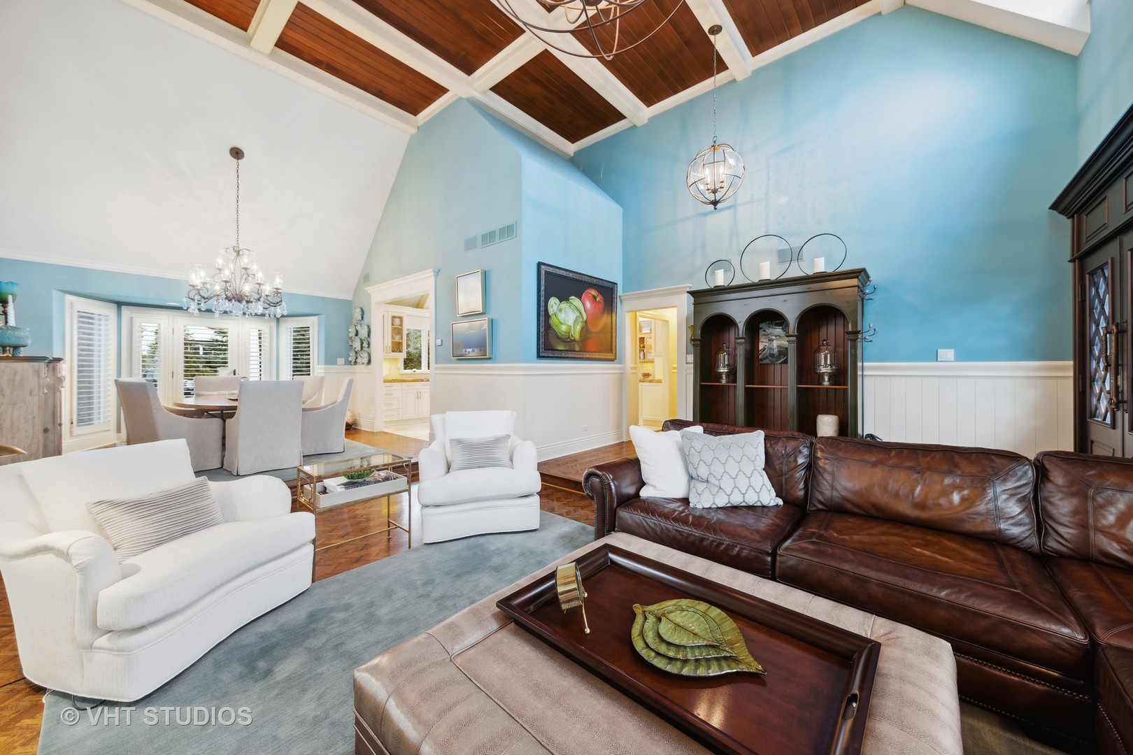 104 Burr Ridge Club Burr Ridge, IL 60527 - Photo 8 of 32 a living room with furniture and a chandelier