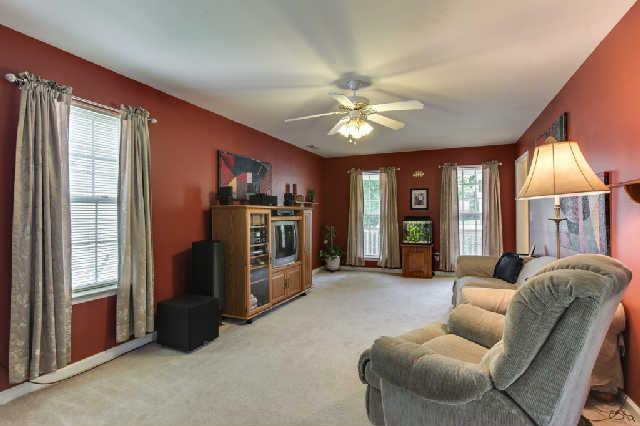 Plenty of room for the flat screen on this wall!