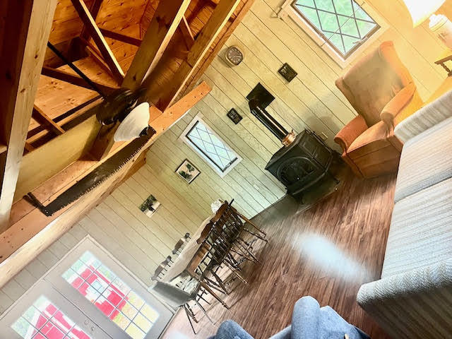 87 Gore Road Naples, ME 04055 - Photo 6 of 23 87 Gore Road Dining & Living Room 1