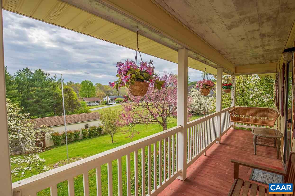 52 Morning Glory Road Ruckersville, VA 22968 - Photo 8 of 38 a view of a balcony with wooden floor