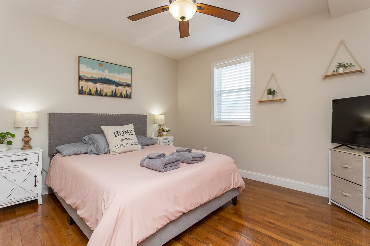 442 First Street Shenandoah, VA 22849 - Photo 38 of 75 a bedroom with a bed and a flat screen tv