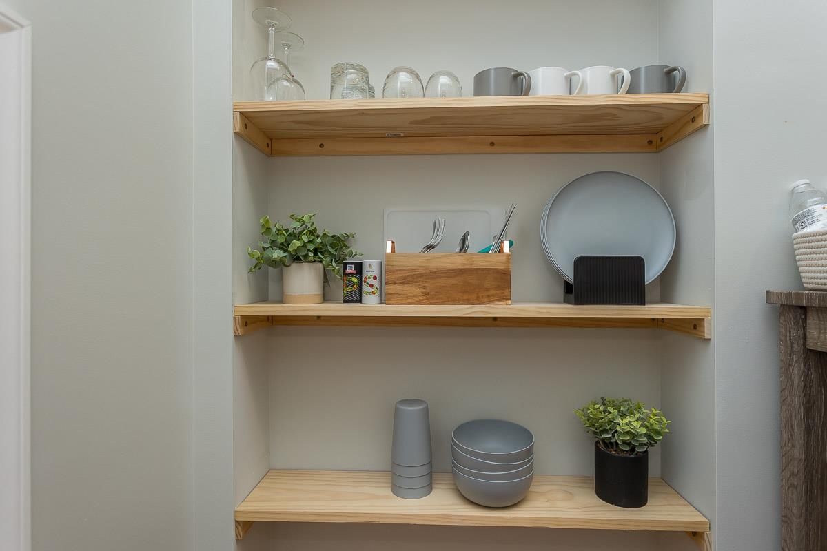 442 First Street Shenandoah, VA 22849 - Photo 50 of 75 a closeup of a sink with a potted plant on it