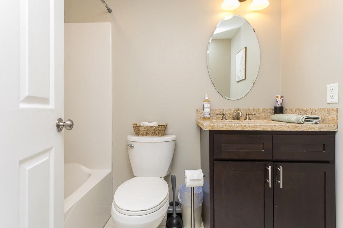 442 First Street Shenandoah, VA 22849 - Photo 67 of 75 a bathroom with a toilet a sink and a mirror