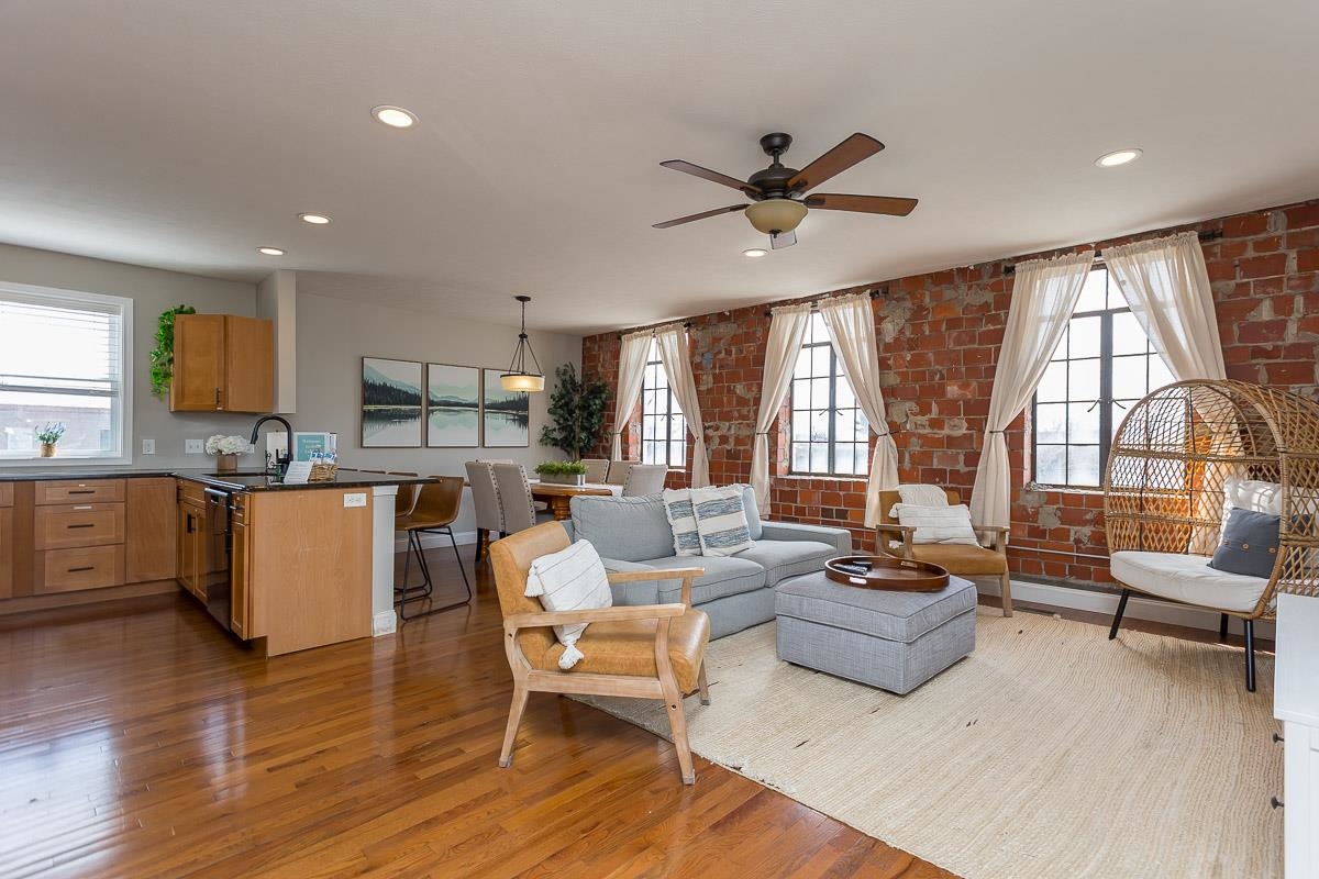 442 First Street Shenandoah, VA 22849 - Photo 8 of 75 a living room with furniture and a large window