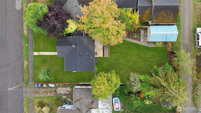 a view of outdoor space and yard