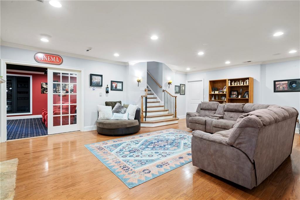 11 York Trace Southeast Cartersville, GA 30121 - Photo 43 of 71 a living room with furniture and a wooden floor