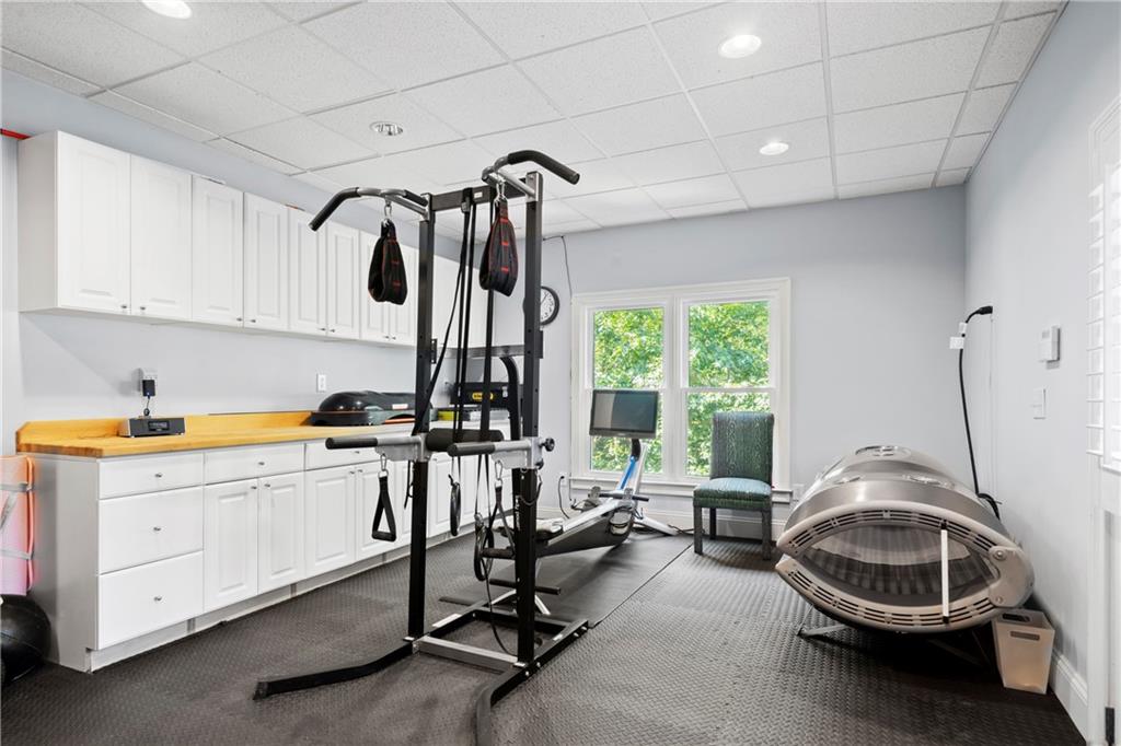 11 York Trace Southeast Cartersville, GA 30121 - Photo 49 of 71 a view of a kitchen with workspace and windows