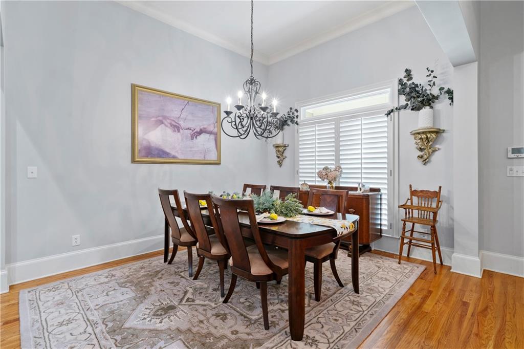 11 York Trace Southeast Cartersville, GA 30121 - Photo 9 of 71 a view of a dining room with furniture and chandelier