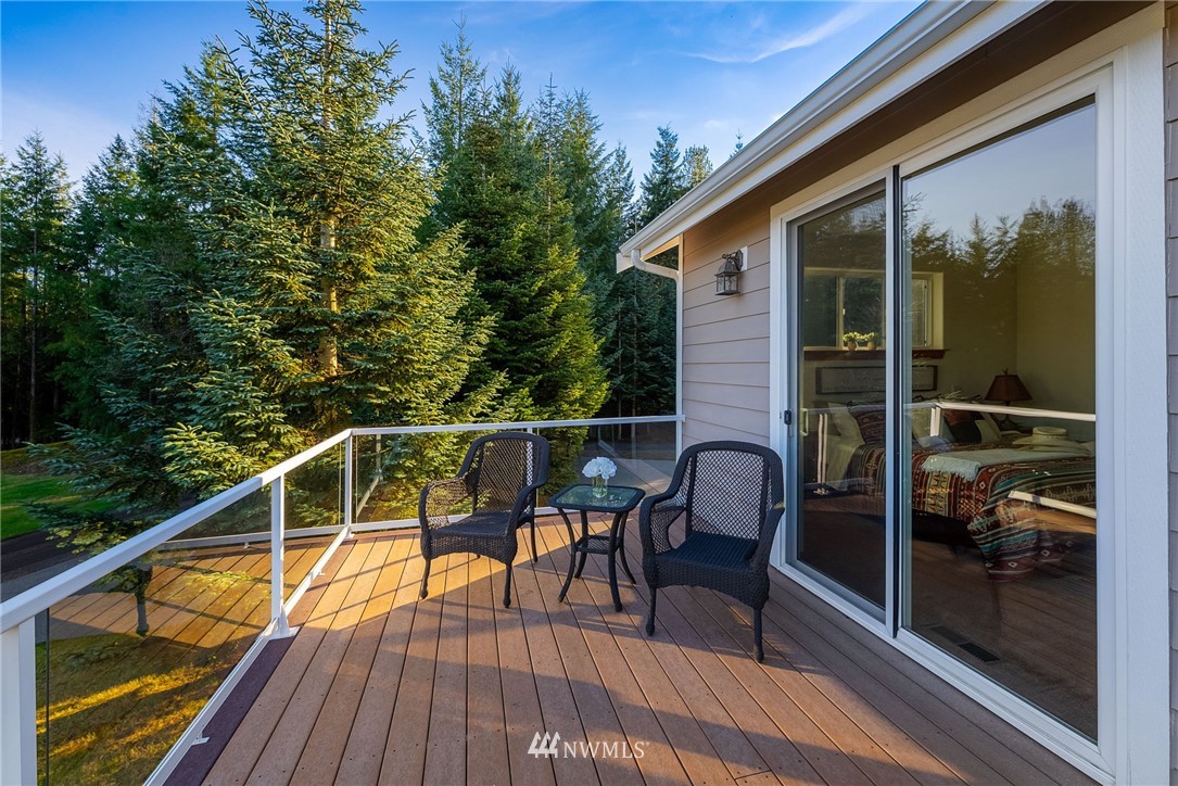 1579 Southwest J H Road Port Orchard, WA 98367 - Photo 14 of 36 a view of balcony with furniture