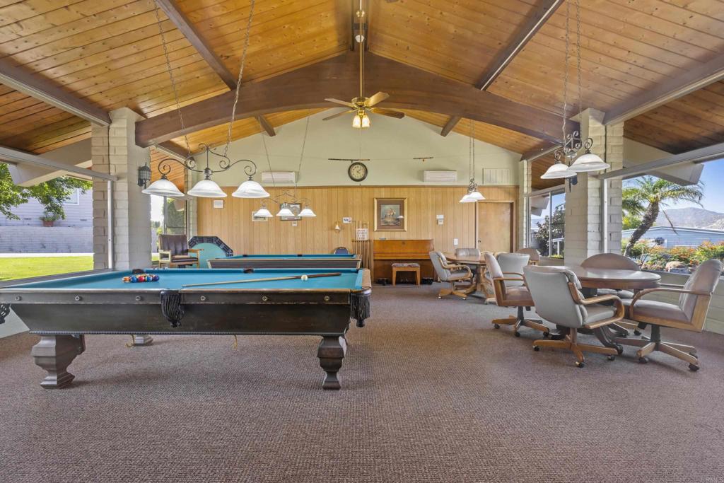9500 Harritt Road, Unit 106 Lakeside, CA 92040 - Photo 33 of 35 a room with pool table windows and furniture