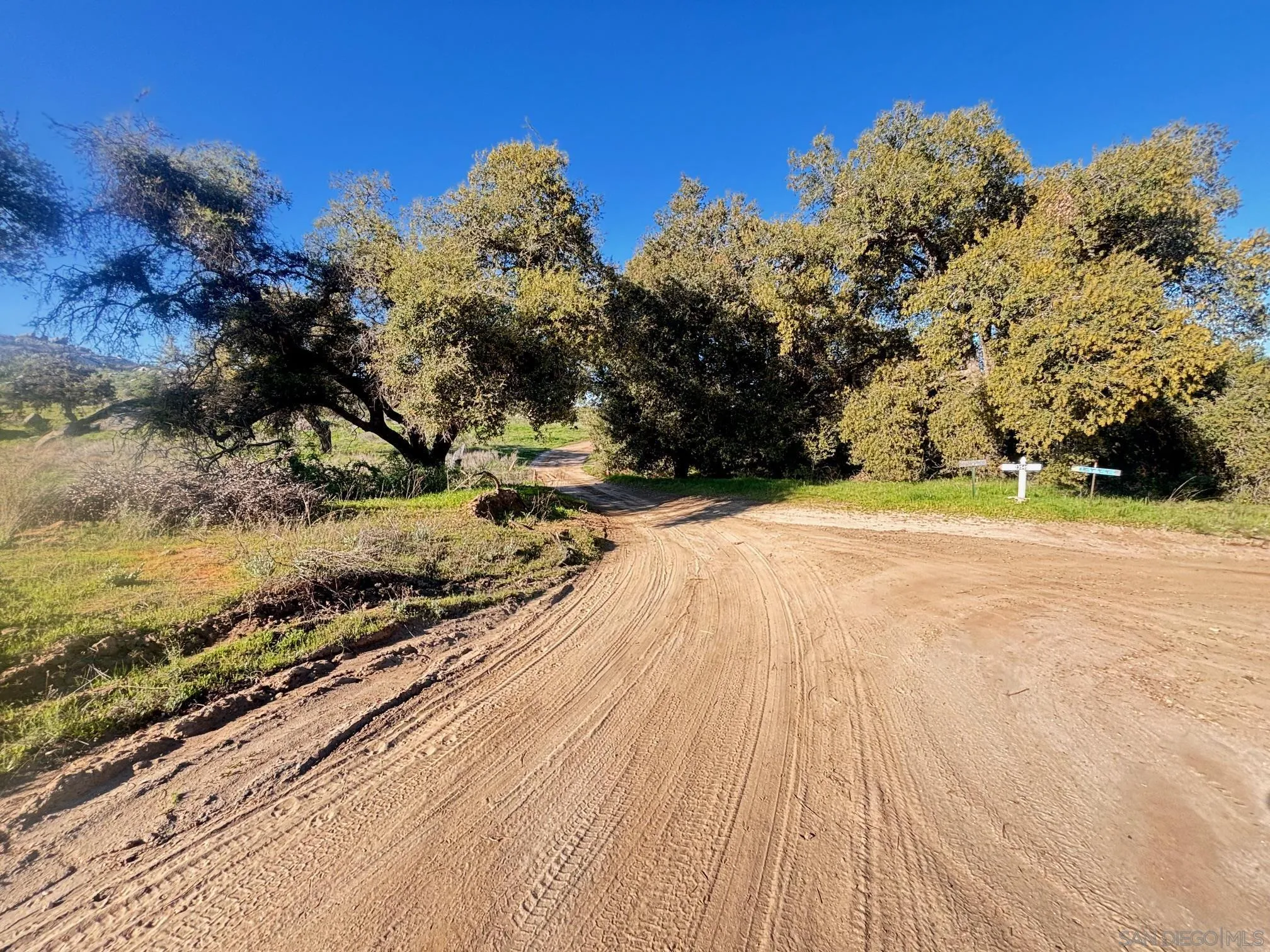 1 Grapevine Ranch Road, Unit 1 Potrero, CA 91963 - Photo 3 of 4 a view of a yard with wooden fence