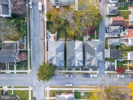 front view of a building with street view
