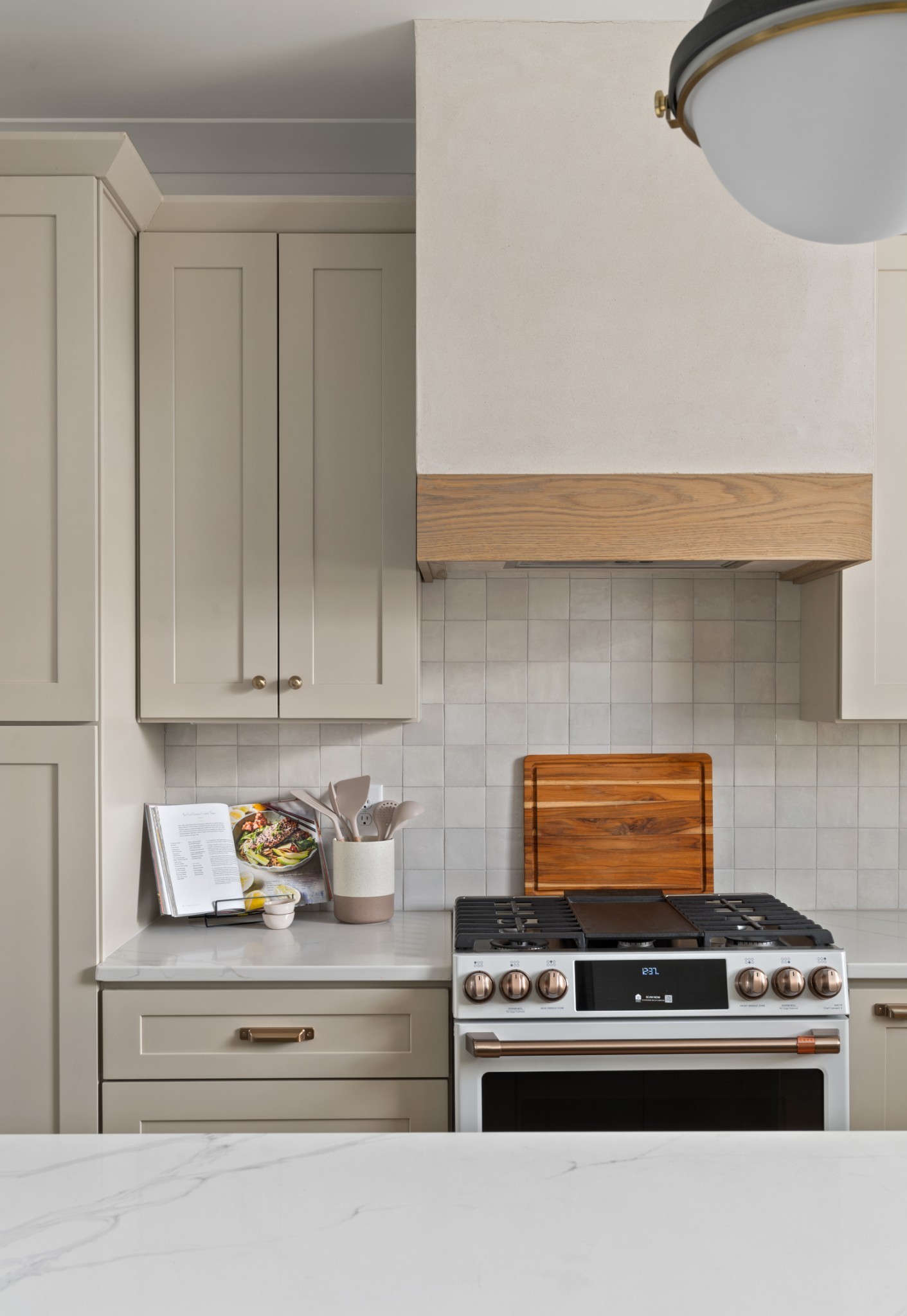 504 Edwin Street Nashville, TN 37207 - Photo 8 of 49 a stove top oven sitting inside of a kitchen