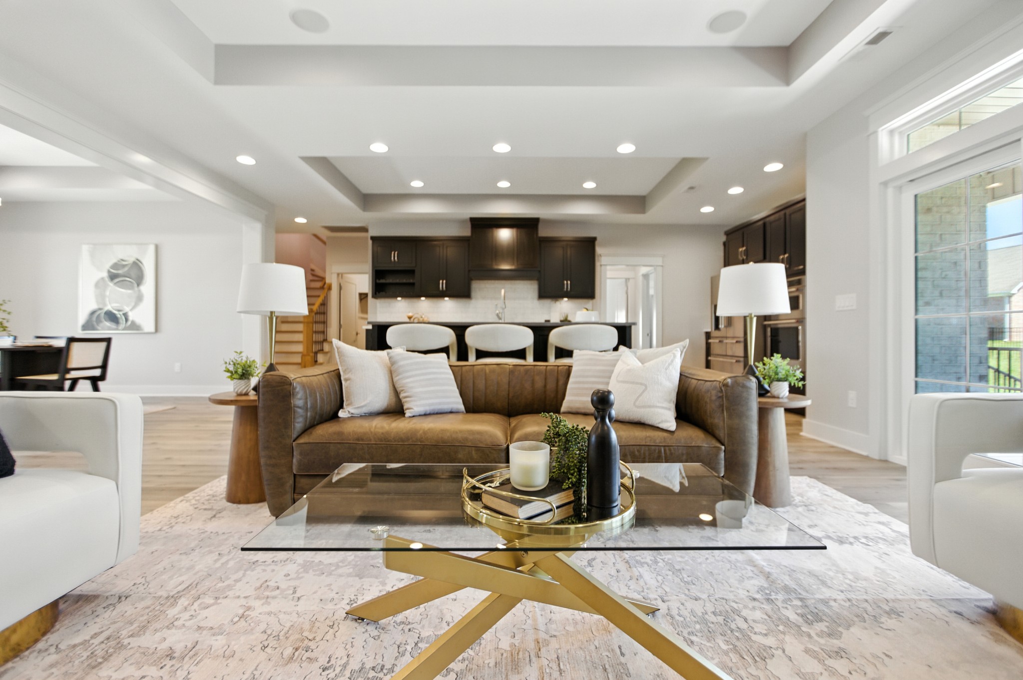 74 Holt Lane Tullahoma, TN 37388 - Photo 12 of 72 a living room with furniture and a view of kitchen