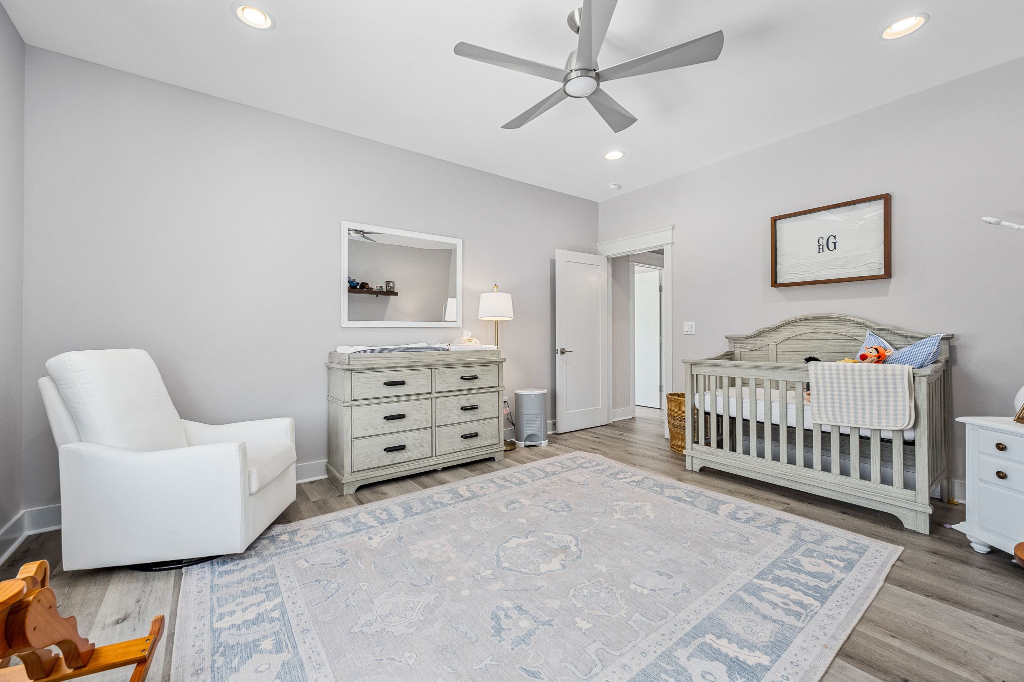 74 Holt Lane Tullahoma, TN 37388 - Photo 54 of 72 a bedroom with a bed and a couch