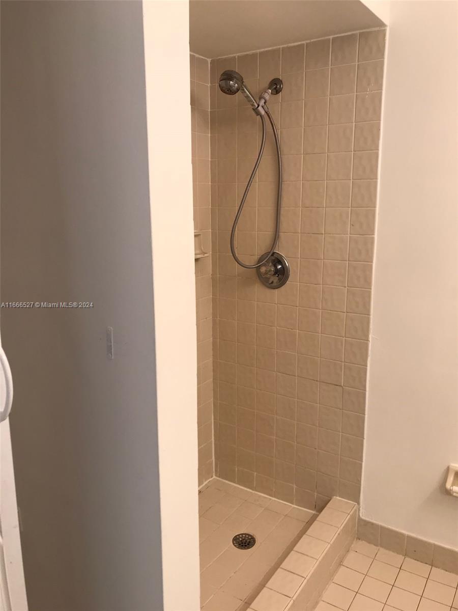 459 Northeast 210th Cir Terrace, Unit 20117 Miami, FL 33179 - Photo 29 of 33 a bathroom with a shower