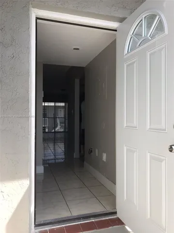 a view of livingroom with hallway