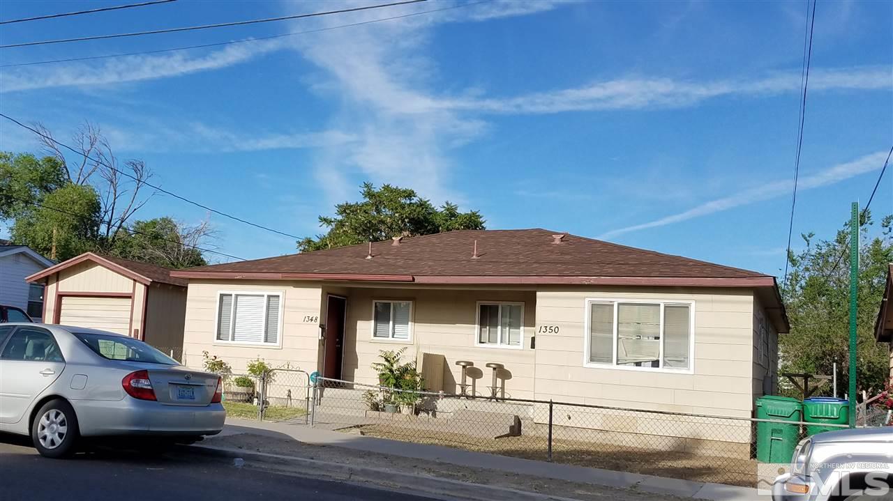 1360 Locust Street Reno, NV 89502 - Photo 1 of 5 a front view of a house with a garden