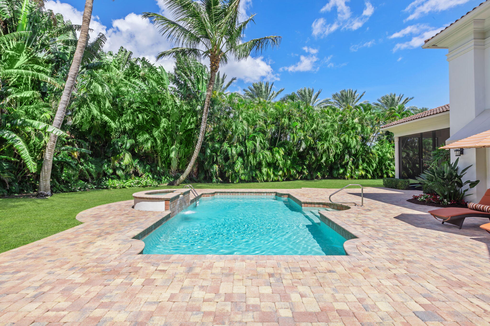 4499 Sanctuary Lane Boca Raton, FL 33431 - Photo 3 of 50 a view of backyard with plants and outdoor seating