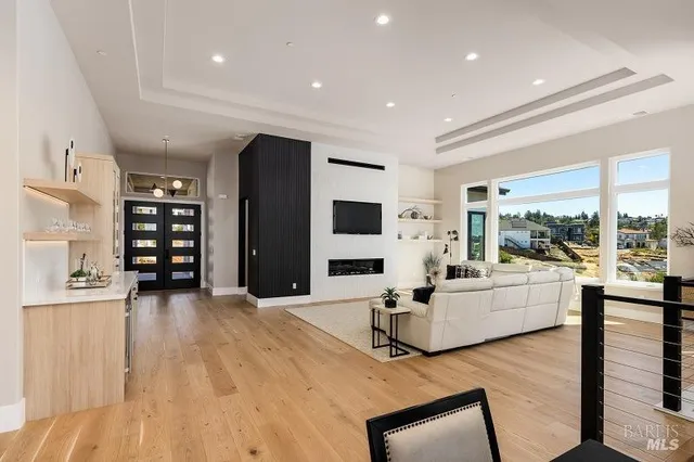 a bed room with a bed and a window