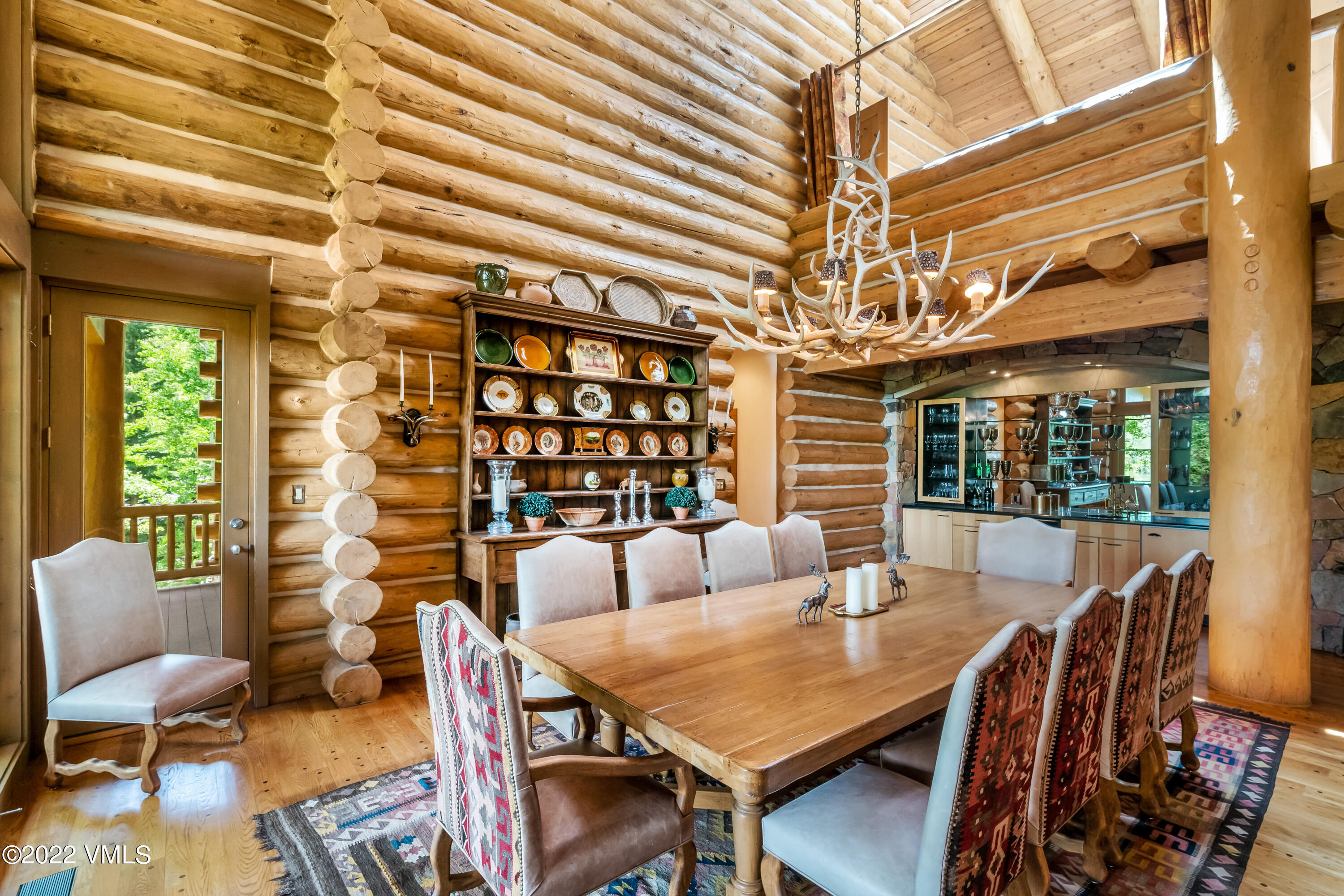 447 Borders Road Beaver Creek, CO 81620 - Photo 20 of 71 a view of a dining room with furniture window and outside view