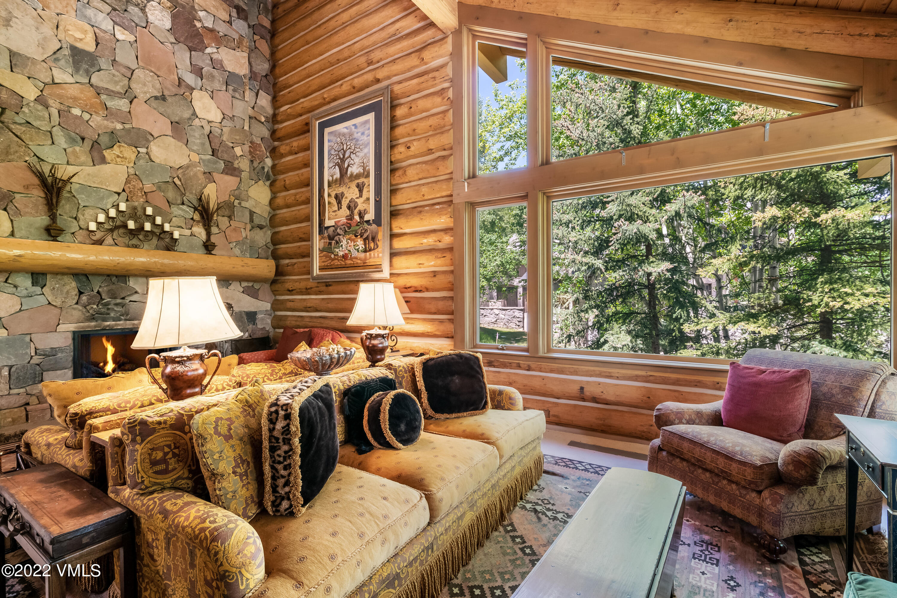 447 Borders Road Beaver Creek, CO 81620 - Photo 22 of 71 a living room with furniture and a window