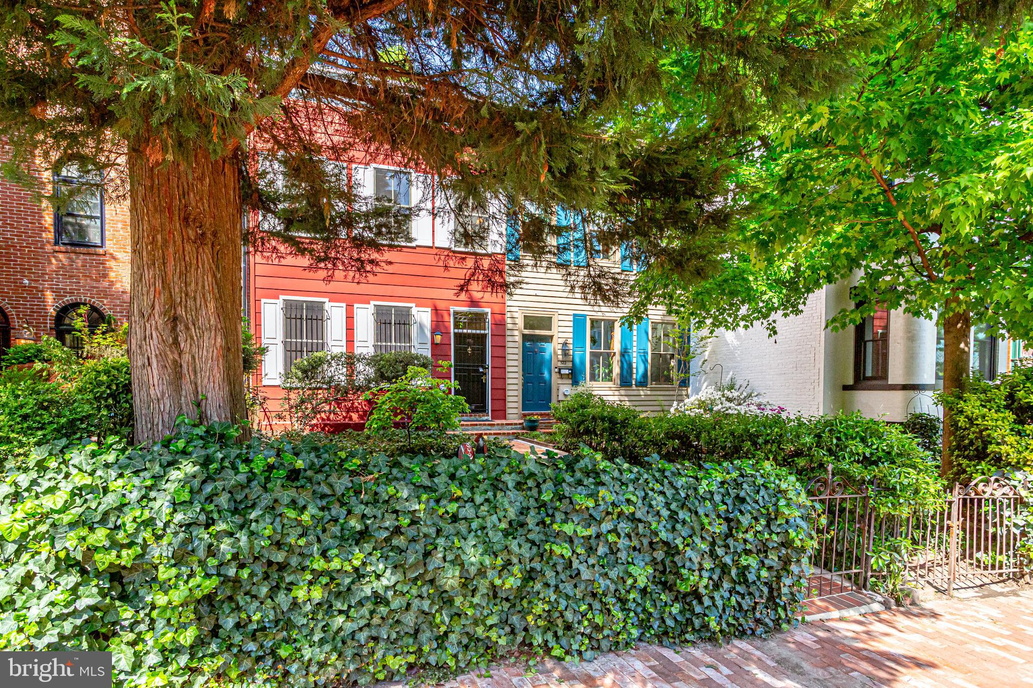 520 8th Street Northeast Washington, DC 20002 - Photo 2 of 61 Deep front yard and greenery for privacy