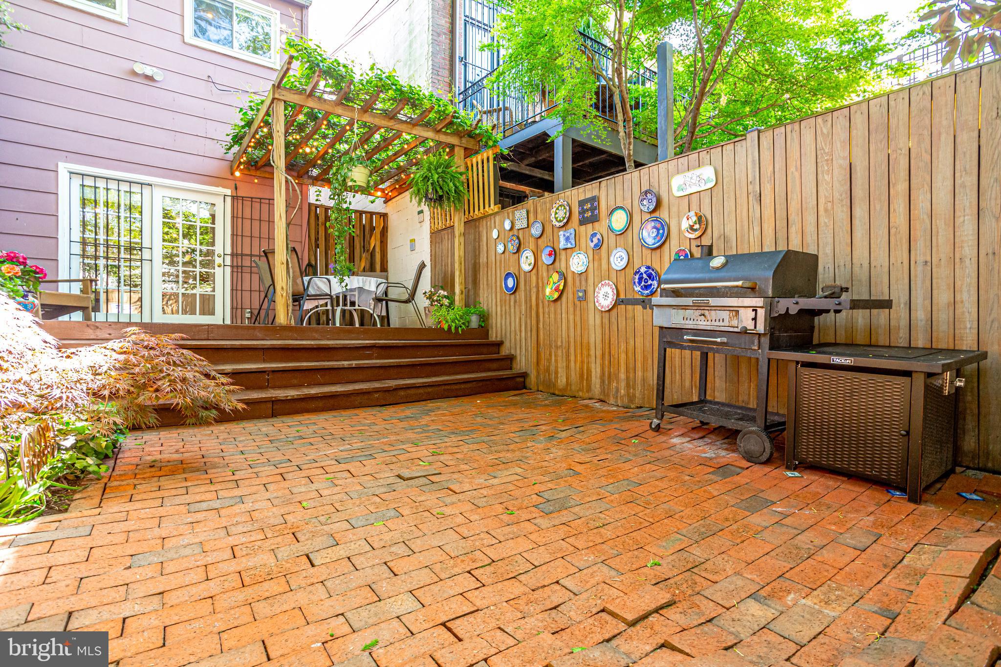 520 8th Street Northeast Washington, DC 20002 - Photo 42 of 61 An idyllic space to entertain and grill