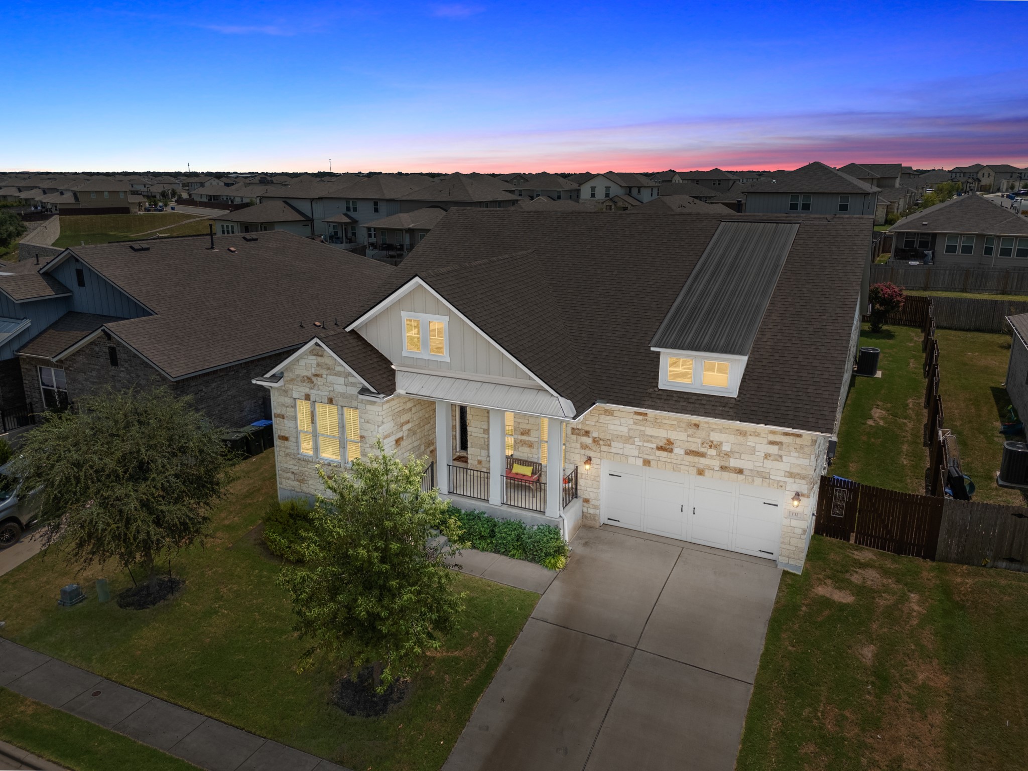 132 Ridgeview Court Georgetown, TX 78628 - Photo 1 of 1 Move-in-Ready Single Story Contemporary Home on a cul-de-sac street in Georgetown’s MorningStar community.