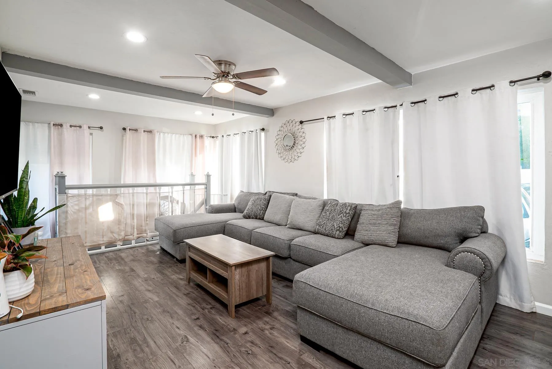 8531 Gardena Road Lakeside, CA 92040 - Photo 13 of 29 a living room with furniture and a large window