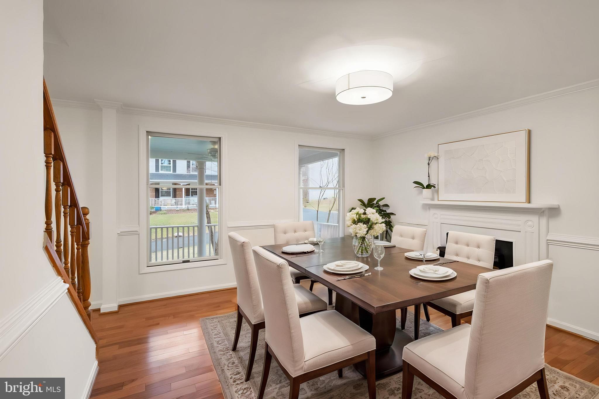 8461 Rushing Creek Court Springfield, VA 22153 - Photo 12 of 96 Formal dining room virtually staged