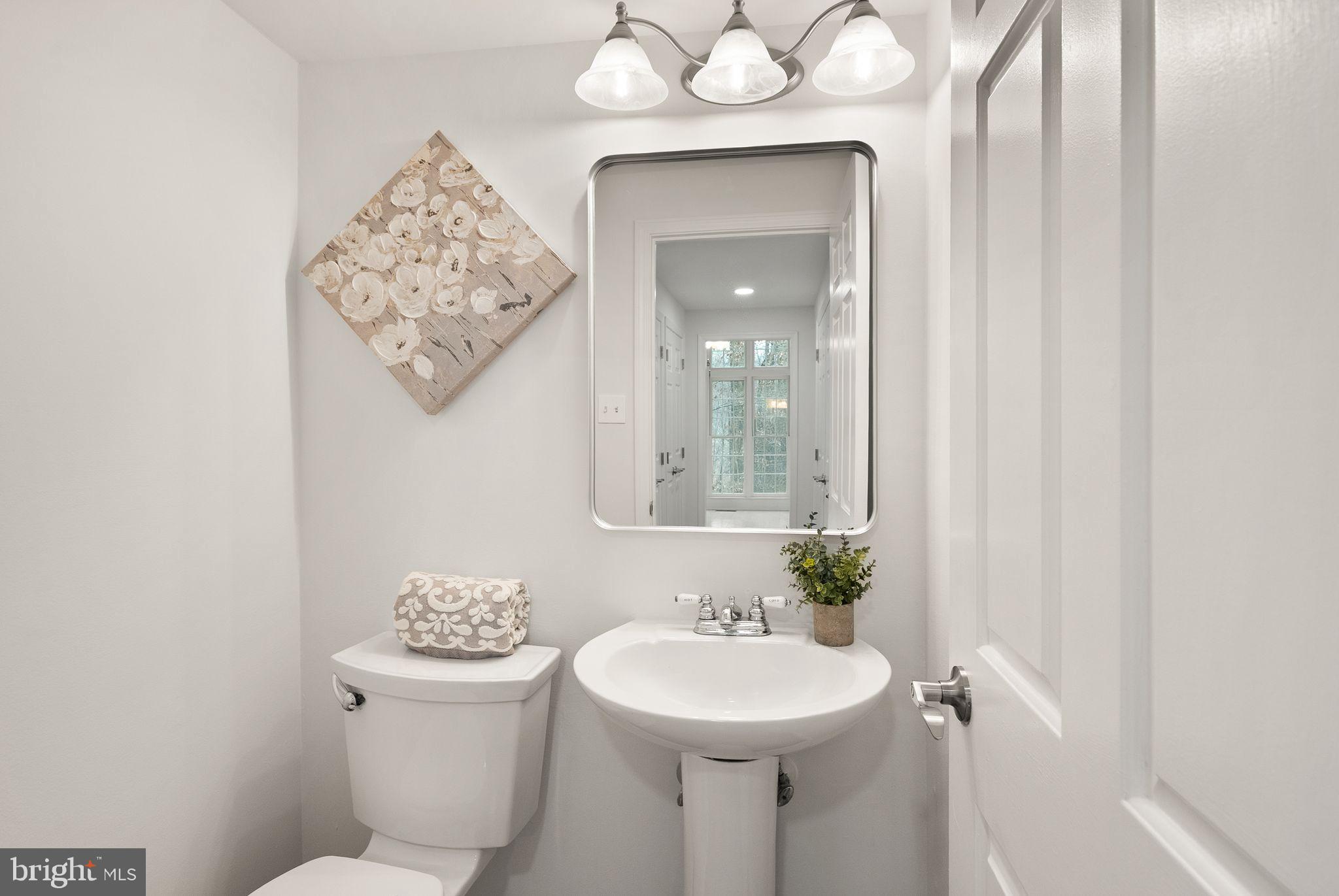 8461 Rushing Creek Court Springfield, VA 22153 - Photo 32 of 96 main level powder room